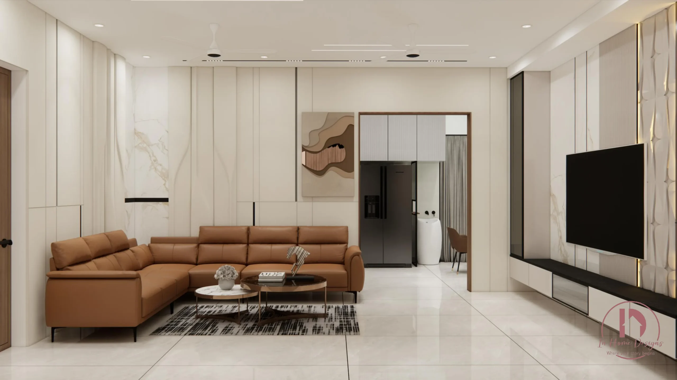 1BHK interior design