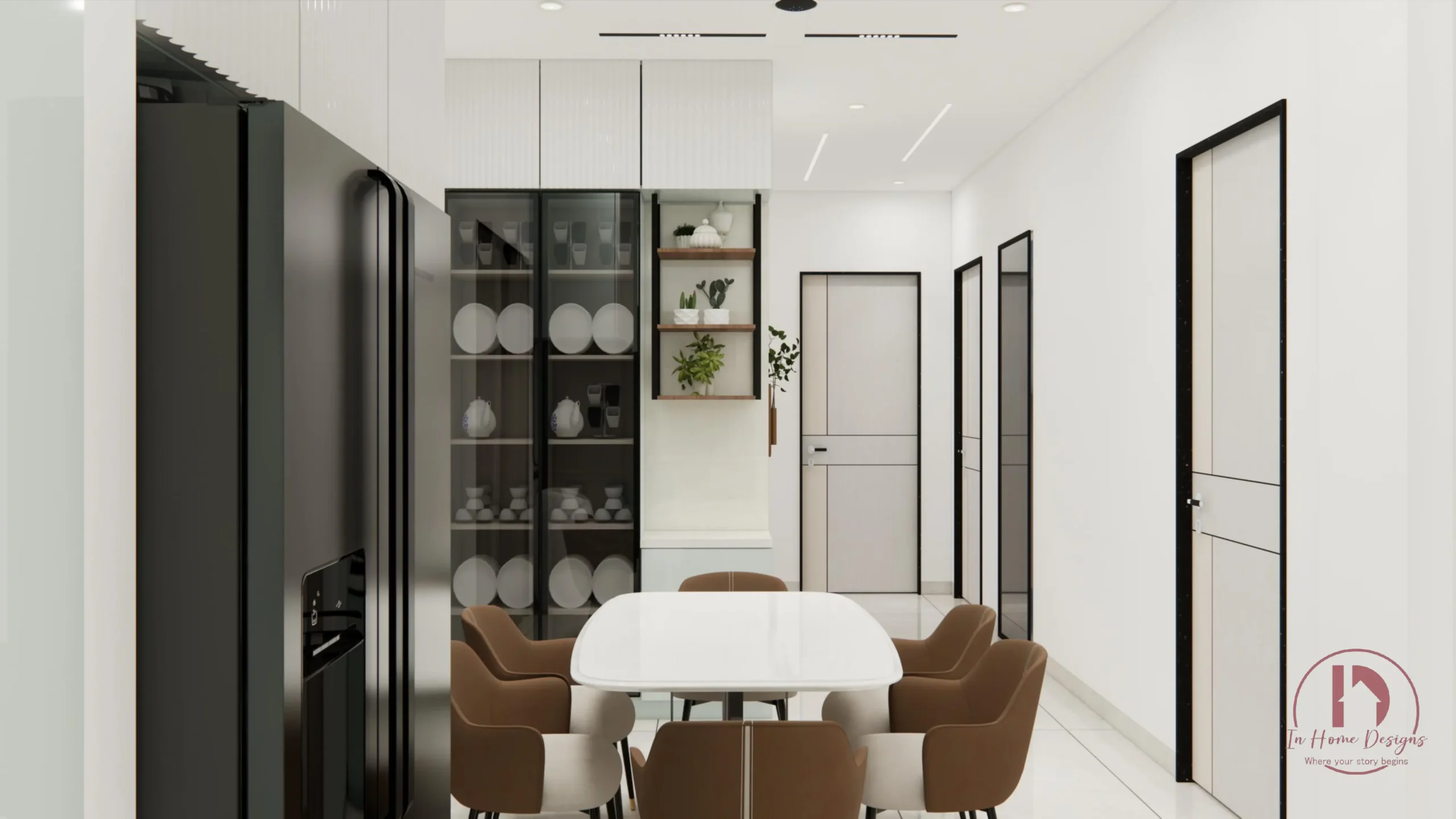 3bhk apartment interior hyderabad