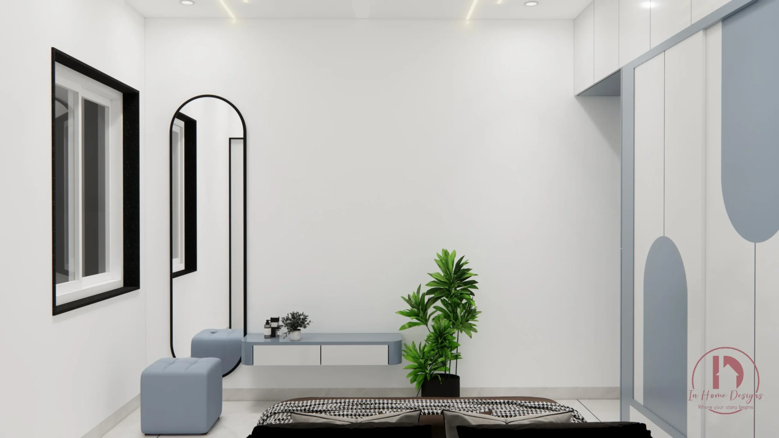 3bhk luxury interior hyderabad